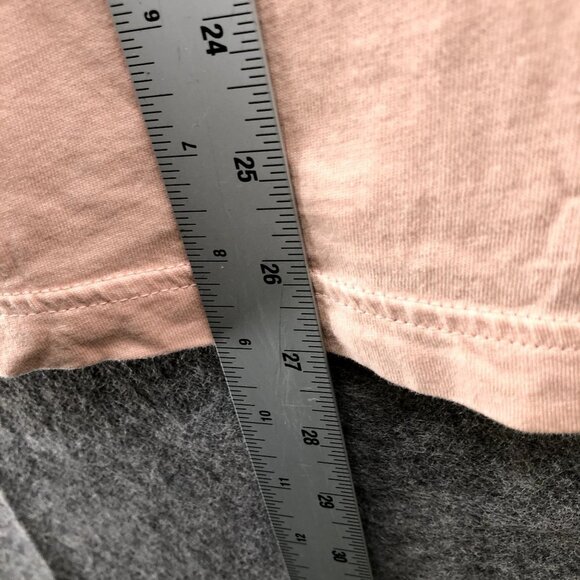 Adidas Trefoil Logo T Shirt Womens Small S Peach Pink Short Sleeve Cotton - Picture 10 of 10